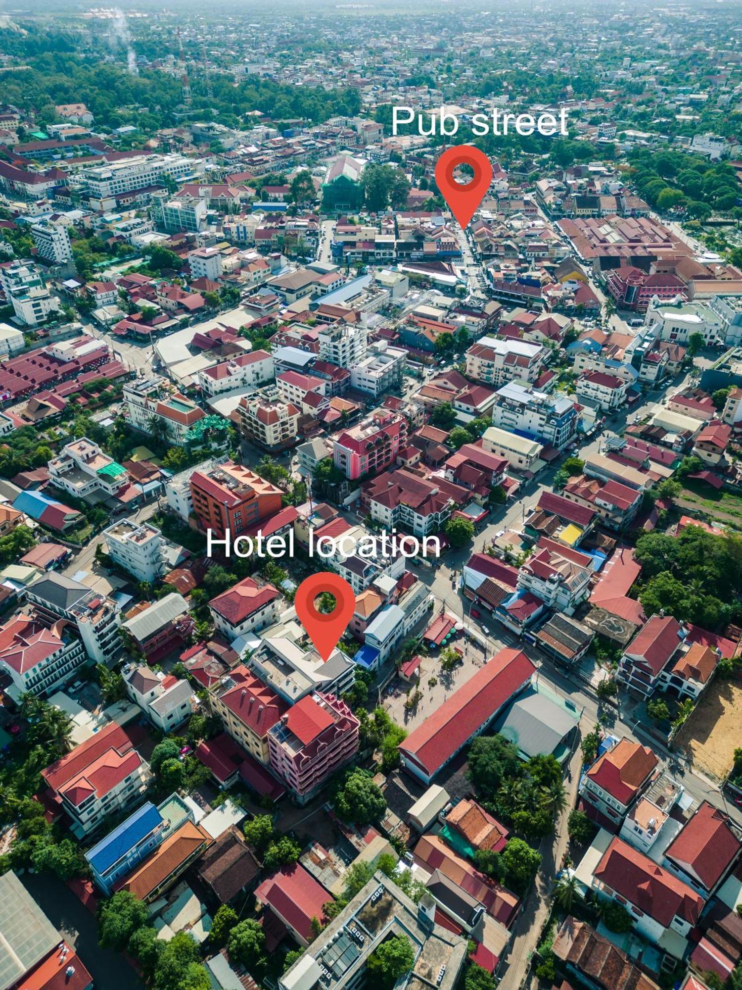 Siem Reap Comforts Hostel Esterno foto